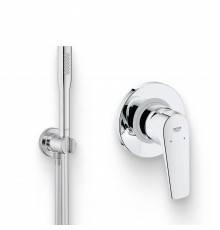 Душевой комплект Смеситель Grohe BauFlow 29046000 С ВНУТРЕННЕЙ ЧАСТЬЮ + Гарнитур Euphoria Cosmopolitan 26404000