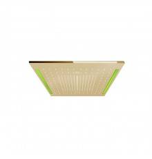 Gessi Colour Верхний душ 50х50cм, 3 режима, хромотерапия, цвет: золото. 57977#246