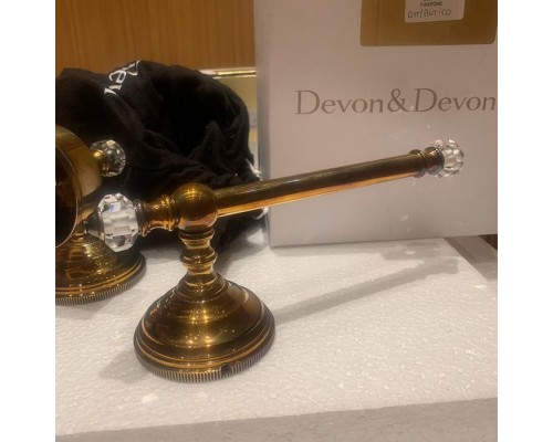 DevonDevon Gemstone Держатель т/б, 23см, подвесной, цвет: античная латунь. GEM711-OTS DevonDevon Gemstone Держатель т/б, 23см, подвесной, цвет: античная латунь. GEM711-OTS