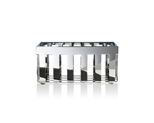 Decor Walther DW 354 Бокс универсальный 20x12.5x9.5см, настольный, цвет: хром. 0845800 Decor Walther DW 354 Бокс универсальный 20x12.5x9.5см, настольный, цвет: хром. 0845800