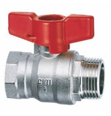 Краны шаровые Кран шаровой серии RED6, 1/2 ВН, ручка-бабочка CIM RED6/1MF 12 (Арт.:CIM RED6/1MF 12) CIM RED6/1MF 12