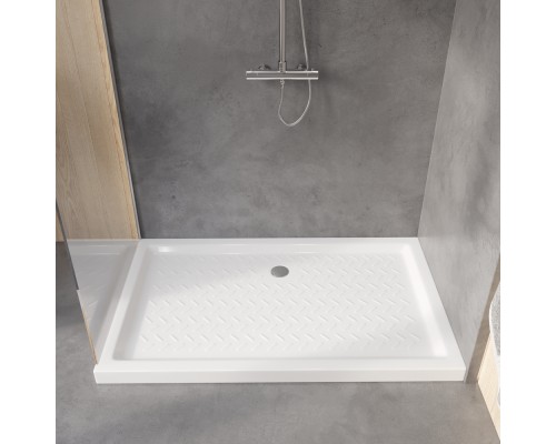 Поддон для душа прямоугольный керамический RGW CR (Глубина 35)  800x1000