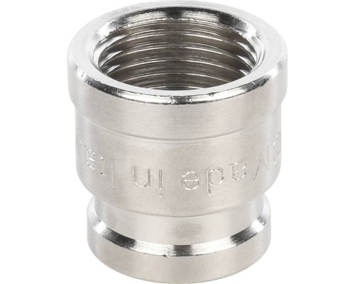 Муфта STOUT ВВ переходная никелированная 1/2X3/8 (SFT-0006-001238)