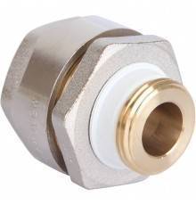 Фитинг Meibes резьбовой латунный Plus для стальных труб 3/4”*3/4” НР (F13080)