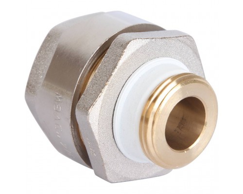 Фитинг Meibes резьбовой латунный Plus для стальных труб 3/4”*3/4” НР (F13080)