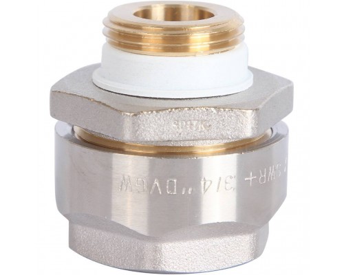 Фитинг Meibes резьбовой латунный Plus для стальных труб 3/4”*3/4” НР (F13080)