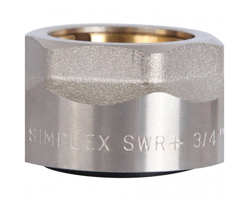 Фитинг Meibes резьбовой латунный Plus для стальных труб 3/4”*3/4” НР (F13080)