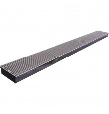 Конвектор внутрипольный STOUT SCN 80.240.2200 (Решётка роликовая) SCN-1100-0824220 (SCN-1100-0824220)