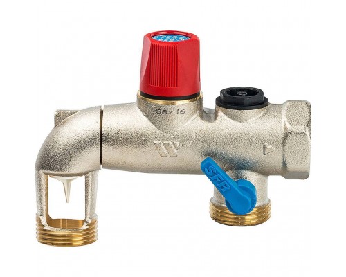 Группа безопасности для бойлера SFR Watts SV/NA 52 x 1 вращаемый сброс с разрывом струи (10004624)