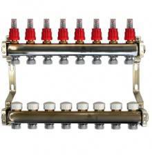 Группы коллекторные Коллекторный блок, 1x3/4EU отв.-8 GK 74108