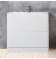 Тумба под раковину BelBagno Albano 100 напольная, bianco lucido