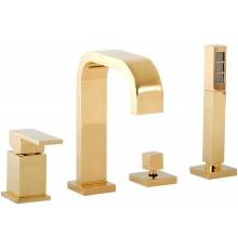 Смеситель на борт ванны Migliore Kvant Gold 25392