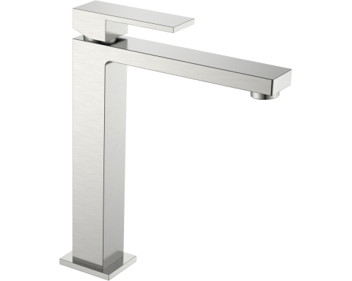Смеситель для раковины Boheme Qubic 472-NB brushed nickel