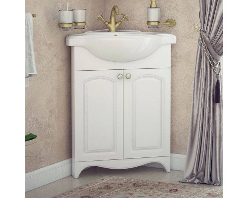 Тумба под раковину Corozo Классика 65 угловая