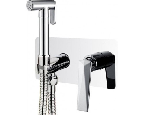 Гигиенический душ Boheme Venturo 377 со смесителем, С ВНУТРЕННЕЙ ЧАСТЬЮ