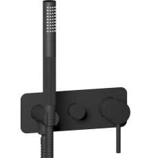 Смеситель для ванны с душем IB Rubinetterie Industria EID313NP_13 matt black