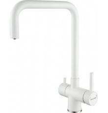 Смеситель для кухни Paulmark Wetter We213030-431 белый матовый