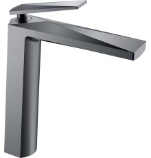 Смеситель для раковины Boheme Venturo 372-SGM shine gun metal