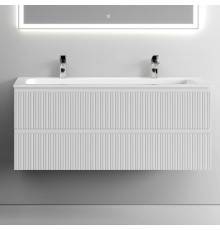 Тумба с раковиной Sancos Snob T 120 см, bianco, раковина CN7016