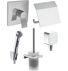 Комплект для ванной Hansgrohe Vivenis 32128000 + 26457000 + 75615000 + 41752000 + 41753000