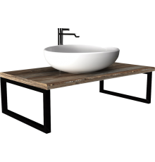 Столешница с раковиной 1MarKa Grunge Loft 100 дуб намибия