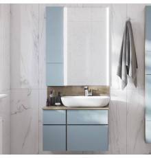 Мебель для ванной комнаты AQUATON Мишель 80 дуб рустикальный, раковина Лола 60