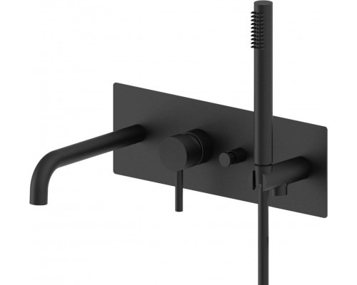 Смеситель для ванны с душем Paffoni Light LIG001NO С ВНУТРЕННЕЙ ЧАСТЬЮ