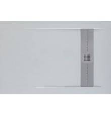 Поддон для душа Aquanet Delight NEW 011G 160x80 серый камень, с сифоном