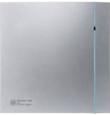 Вытяжной вентилятор Soler Palau Design Silent 200 CZ Design-3C silver 4 сменных полоски