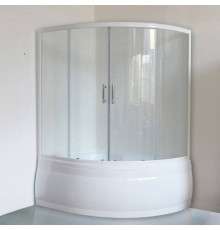 Шторка на ванну Royal Bath Alpine RB150ALP-T, 150 см прозрачное стекло