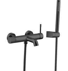 Смеситель для ванны с душем Boheme Uno 463-SGM shine gun metal