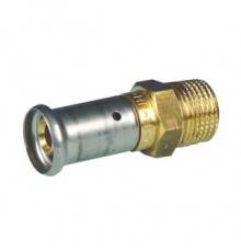 Фитинги под пресс-инструмент Муфта НР, латунь пресс, 26x3/4 HE 17P-2605