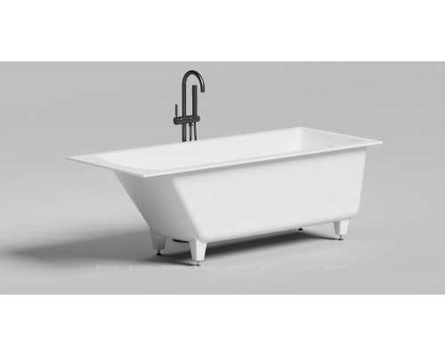 Ванна из искусственного камня Salini Cascata 170x75 104323M