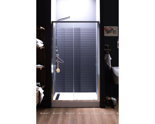 Душевая дверь Aquanet Alfa NAA6121 120, прозрачное стекло