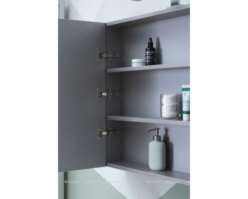 Зеркальный шкаф Aquanet Верона 90 белый