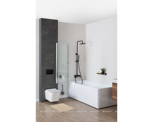 Шторка на ванну Aquanet Alfa 4 NF6222-pivot , прозрачное стекло