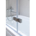 Шторка на ванну Aquanet Beta 4 NF6222-hinge, прозрачное стекло