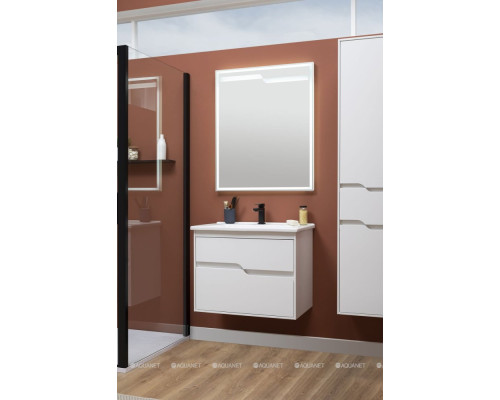 Зеркало Aquanet Модена 75 белый