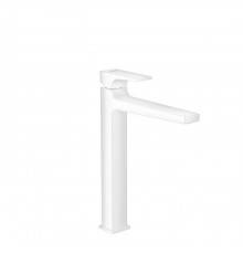Hansgrohe Metropol Смеситель для раковины 260, на 1 отв, с донным клапаном, излив 204мм, цвет: белый матовый. 32512700