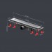 W02SC-P11-050-01SB Трап для душа линейный, универсальный затвор Cut Gradient, 50 см