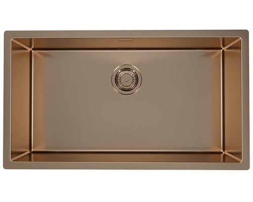 Alv 1122729 Quadrix Monarch Cooper Мойка F/S/U, 1 чаша, 1 мм, 790x450x200 мм+выпуск,без сиф.,шк 800 1122729