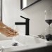 Hansgrohe Finoris Смеситель для раковины, 1 отв., цвет: черный матовый
