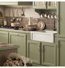 Kerasan Hannah Yorkshire Раковина 75.8x47x25.4 см, без отв., кухонная, цвет: белый. 542101