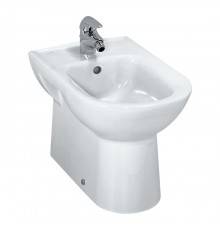 Laufen Pro Биде напольное 58x36x40cм, отверстие для смесителя по центру, боковые отверстия для подвода воды, белый. 8.3295.1.000.304.1