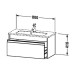 Duravit Ketho Тумба подвесная, 80x38.5х41, с раковиной, 1 выдв. ящик, цвет: белый глянцевый. KT642302222,  2342830000