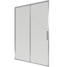 Душевая дверь в нишу Maybahglass MGD-1637-5 160 см, профиль матовый хром, стекло сатин