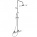 Ideal Standard Ceratherm T25 Душевая система с термостатическим смесителем, верхним душем Oslash;25см., держателем, лейкой для душа и шлангом 150см., цвет: хром. A7627AA