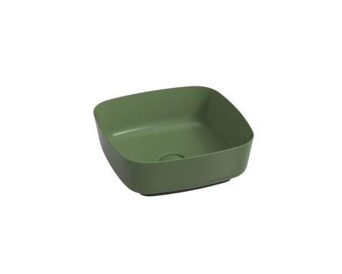 Накладная раковина ARROW AP41024B-OL 40 с донным клапаном, оливковая