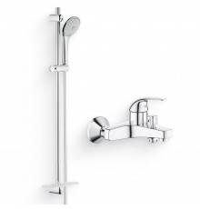 Душевой комплект Смеситель Grohe BauCurve 23599000 + Гарнитур Euphoria 110 Massage 27226001