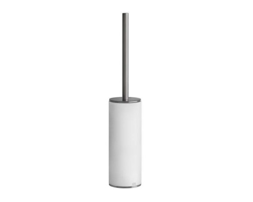 Gessi 316 Ершик напольный, цвет: шлифованная сталь/белый. 54743#239 Gessi 316 Ершик напольный, цвет: шлифованная сталь/белый. 54743#239